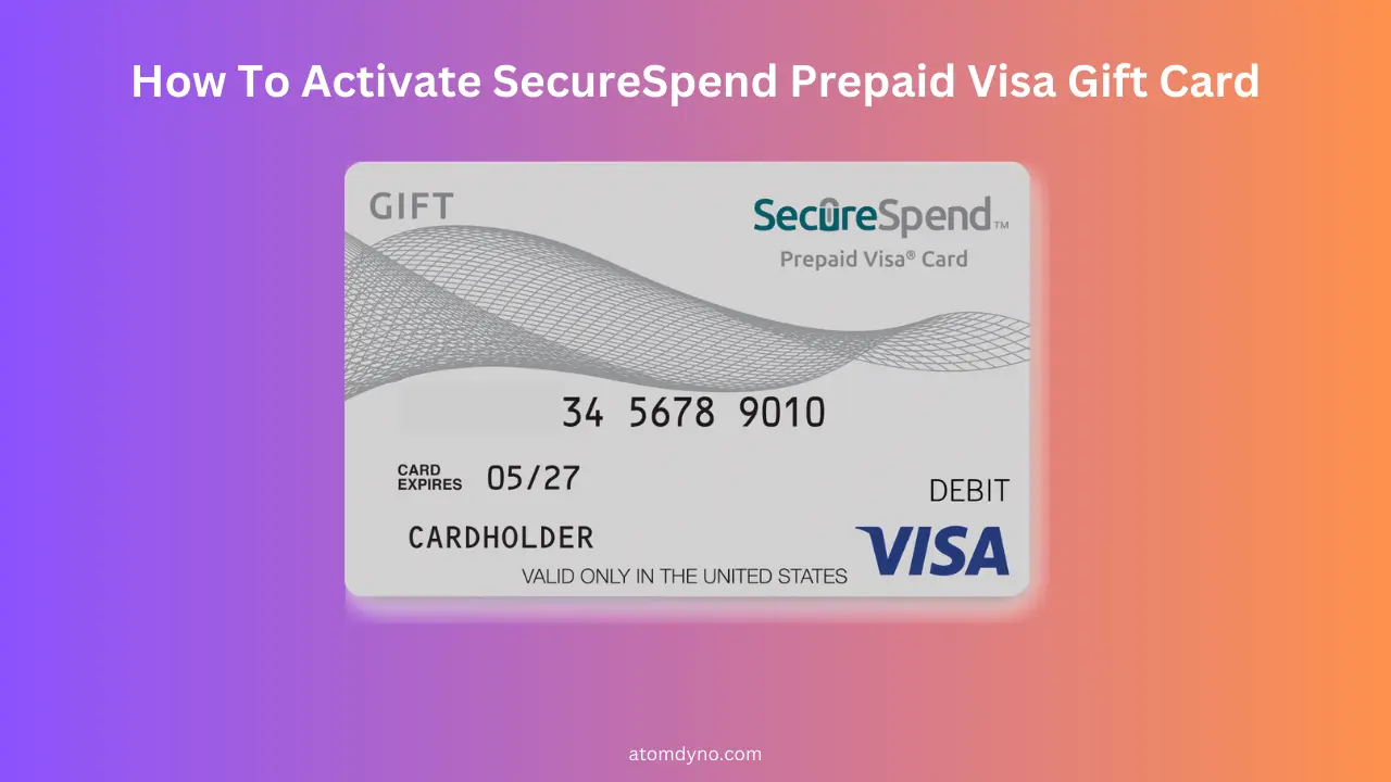 securespend.com Activate Card : How To Activate Secure Spend Prepaid Visa Gift Card